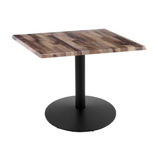 30" Tall In/Outdoor All-Season Table, 30" x 30" Square Rustic Top